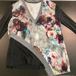 Zara asymmetrical sweater.